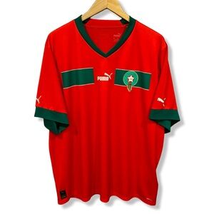 Puma 2022 Morocco Home Soccer Jersey